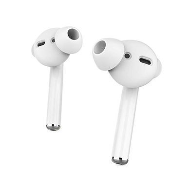 Білі силіконові вакуумні накладки для AirPods