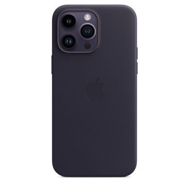 Чехол Apple iPhone 14 Pro Max Leather Case with MagSafe - Ink (MPPP3)