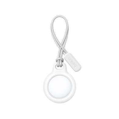 Чохол пластиковий зі шнурком Belkin Secure Holder with Strap for AirTag – White (HNPW2)