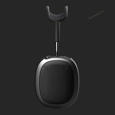 Чехлы-накладки ударопрочный поликарбонатные для AirPods Max - Черный/Серый
