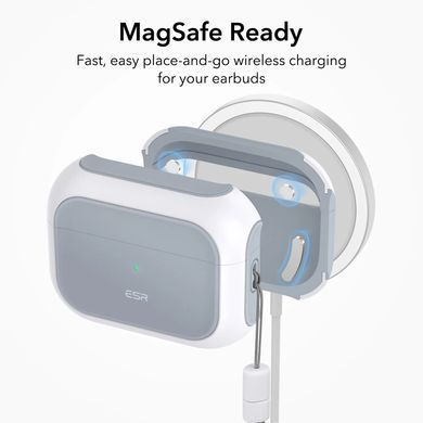 Чохол ESR Orbit Hybrid Case (HaloLock) with MagSafe для AirPods Pro 2 - Білий