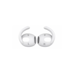 Білі силіконові накладки - крючки для AirPods 3 - Розмір S