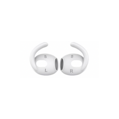 Білі силіконові накладки - крючки для AirPods 3 - Розмір S
