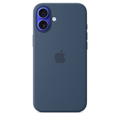 Чехол Apple iPhone 16 Plus Silicone Case with MagSafe - Denim (MYYA3)