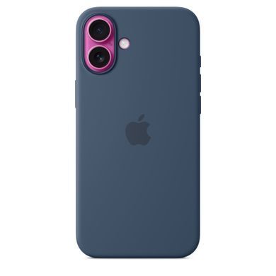 Чехол Apple iPhone 16 Plus Silicone Case with MagSafe - Denim (MYYA3)