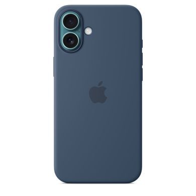 Чехол Apple iPhone 16 Plus Silicone Case with MagSafe - Denim (MYYA3)