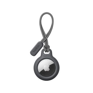 Чохол пластиковий зі шнукром Belkin Secure Holder with Strap for AirTag – Black (HNPV2)