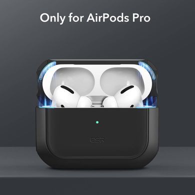 Чохол ESR Orbit Hybrid Case (HaloLock) with MagSafe для AirPods Pro 2 - Чорний
