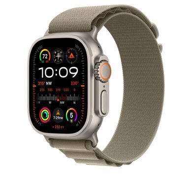 Ремешок Apple Olive Alpine Loop для Watch 49mm - S/M/L