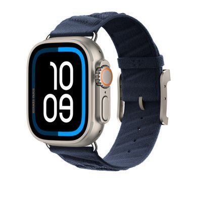 Ремінець Apple Watch Hermès - 49mm Bleu Nuit En Mer (MXJA3)