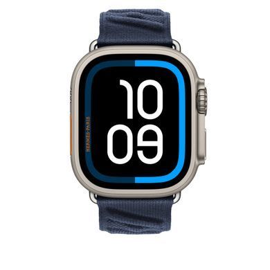Ремінець Apple Watch Hermès - 49mm Bleu Nuit En Mer (MXJA3)