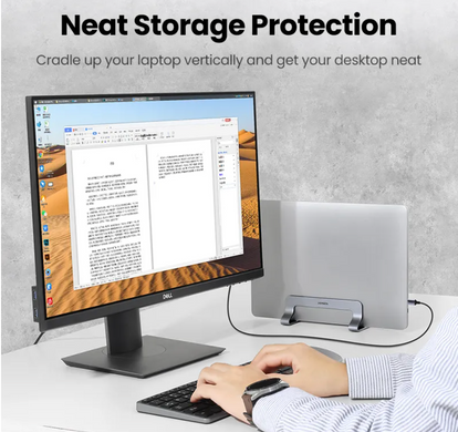 Вертикальная подставка Ugreen для ноутбука Apple MacBook