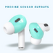 Напівпрозорі силіконові накладки для AirPods Pro 2