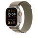 Ремешок Apple Olive Alpine Loop для Watch 49mm - S/M/L