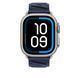 Ремінець Apple Watch Hermès - 49mm Bleu Nuit En Mer (MXJA3)