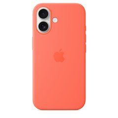 Чехол Apple iPhone 16 Silicone Case with MagSafe - Tangerine (MDGN4)