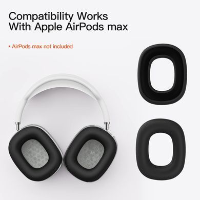 Чехлы-накладки на амбушюры Apple AirPods Max - Черные