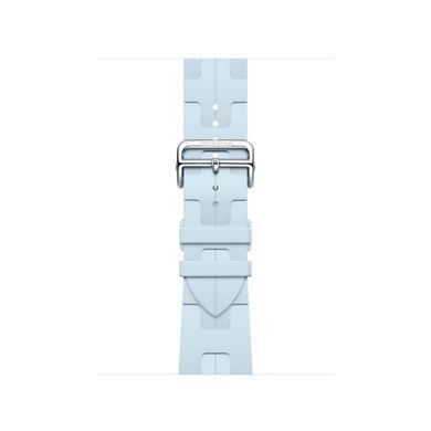 Ремнінець Apple Watch Hermès - 42mm Bleu Acier Kilim Single Tour (MDFF4)