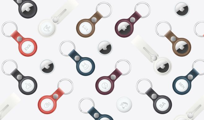 Пошуковий брелок з гравіруванням Apple AirTag 4 pack (MX542)