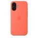 Чехол Apple iPhone 16 Silicone Case with MagSafe - Tangerine (MDGN4)