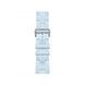 Ремнінець Apple Watch Hermès - 42mm Bleu Acier Kilim Single Tour (MDFF4)