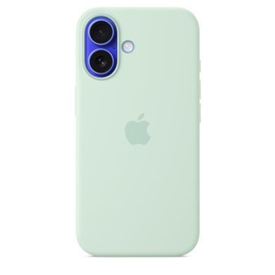 Чехол Apple iPhone 16 Silicone Case with MagSafe - Aquamarine (MDGP4)