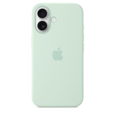 Чехол Apple iPhone 16 Silicone Case with MagSafe - Aquamarine (MDGP4)