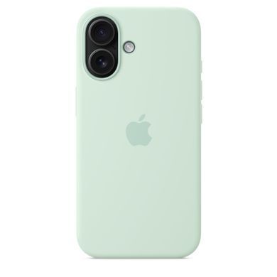 Чехол Apple iPhone 16 Silicone Case with MagSafe - Aquamarine (MDGP4)