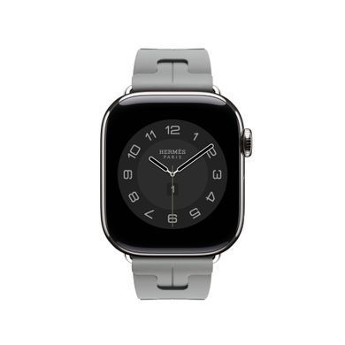 Ремнінець Apple Watch Hermès - 42mm Gris Kilim Single Tour (MDFE4)