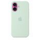 Чехол Apple iPhone 16 Silicone Case with MagSafe - Aquamarine (MDGP4)