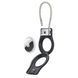 Чохол пластиковий із дротяним тросом Belkin Secure Holder with Wire Cable for AirTag - Black (HPTY2)