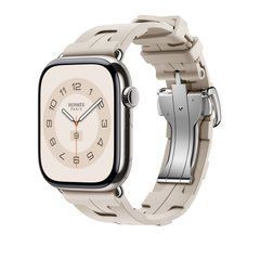 Ремнінець Apple Watch Hermès - 46mm Béton Kilim Single Tour (MXJL3)