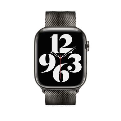 Ремешок Apple Graphite Milanese Loop для Watch 45mm (ML733)
