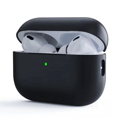 Черный силиконовый чехол AirPods Pro 2