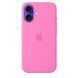 Чехол Apple iPhone 16 Silicone Case with MagSafe - Peony (MDGM4)