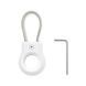 Чохол пластиковий із дротяним тросом Belkin Secure Holder with Wire Cable for AirTag - White (HPTX2)