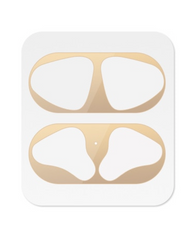Золотая пылезащитная наклейка для AirPods 1 / 2
