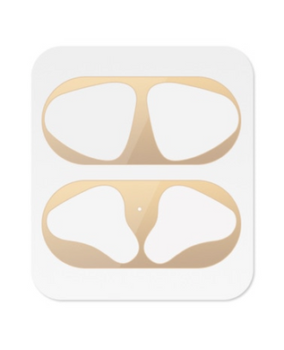 Золота пилозахисна наклейка для AirPods 1 / 2
