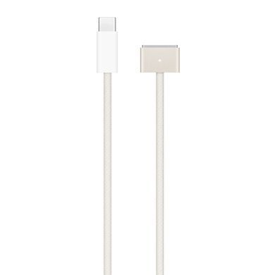 Кабель Apple USB-C to MagSafe 3 Cable (2 m) - Starlight (MPL33)