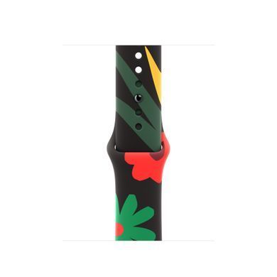 Ремінець Apple Black Unity Sport Band - Unity Bloom - S/M Watch 41mm (MW4U3)