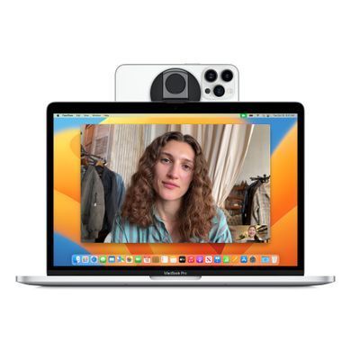 Тримач MagSafe для iPhone на MacBook - Чорний