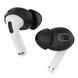 Чорні силіконові вакуумні накладки для AirPods 3 - Розмір S