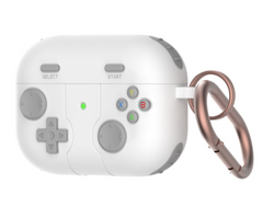 Чехол силиконовый "Gamepad" для AirPods Pro 2 - Белый