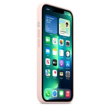 Чехол Apple iPhone 13 Pro Silicone Case with MagSafe - Chalk Pink (MM2H3)