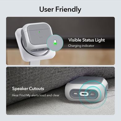Чохол ESR Orbit Hybrid Case (HaloLock) with MagSafe для AirPods 4 - Білий