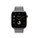 Ремінець Apple Watch Hermès - 42mm Noir/Écru Toile H Single Tour (MDFK4)