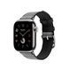 Ремінець Apple Watch Hermès - 42mm Noir/Écru Toile H Single Tour (MDFK4)