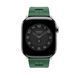 Ремнінець Apple Watch Hermès - 46mm Vert Moyen Kilim Single Tour (MXJQ3)