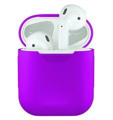 Чохол силіконовий для AirPods 1 / 2 - Фіолетовий
