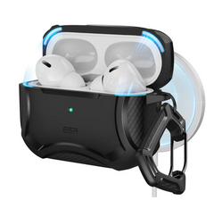 Чохол ESR Cyber Tough Case (HaloLock) with MagSafe для AirPods Pro 2 - Чорний